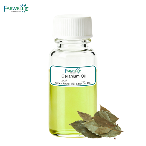 100% Pure Essential Geranium Oil CAS NO.: 8000-46-2