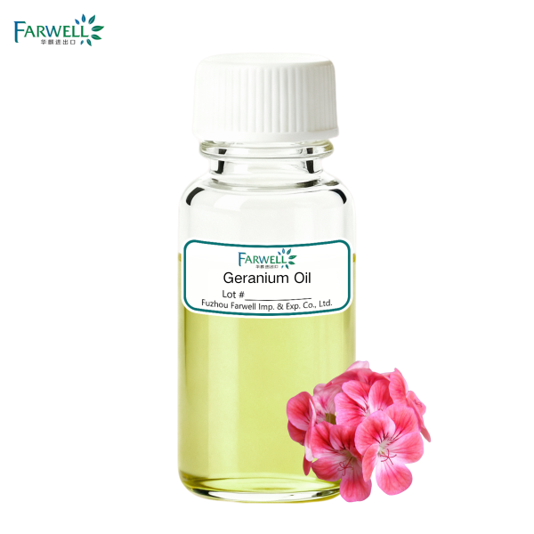 100% Natural Geranium Oil From Reliable Supplier CAS No.: 8000-46-2