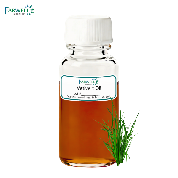 100% Natural Essential Vetivert Oil CAS No.: 8016-96-4